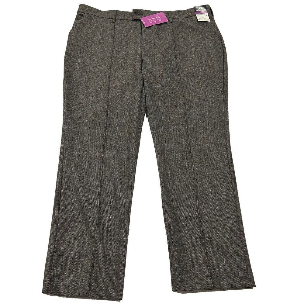 Lee Women's Gray Dress Trousers
